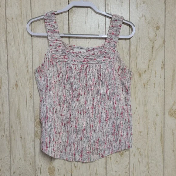 Lucky Brand Textured Square-neck Top - Picture 2 of 6